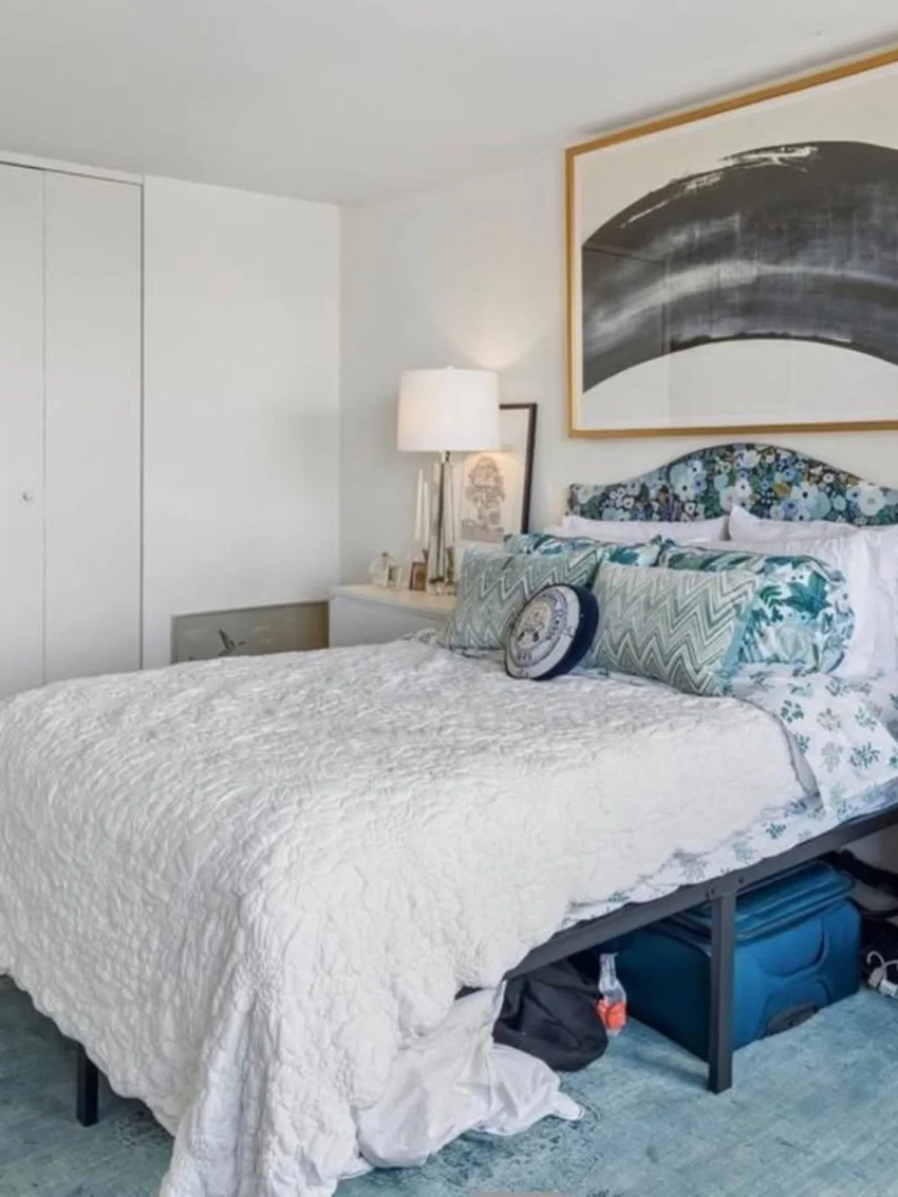 Rifle Paper Co. Garden Party Blue Queen Duvet + 2 Shams
